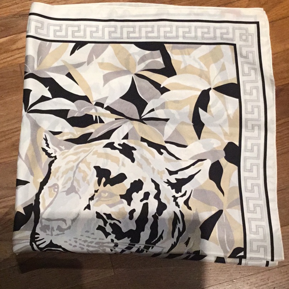 Echo Silk Square Scarf - image 7